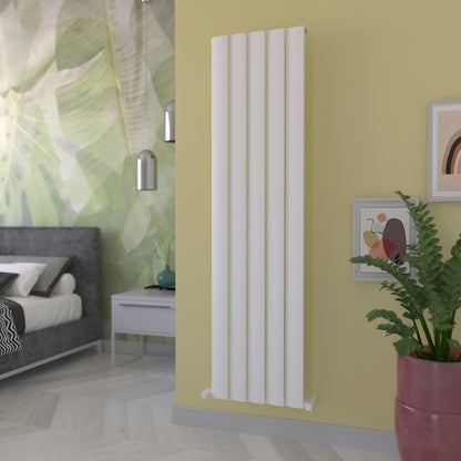 Carisa Step Radiateur en Aluminium Vertical Design Moderne Blanc