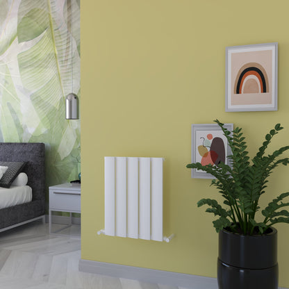 Carisa Step Radiateur en Aluminium Horizontal Design Moderne Blanc